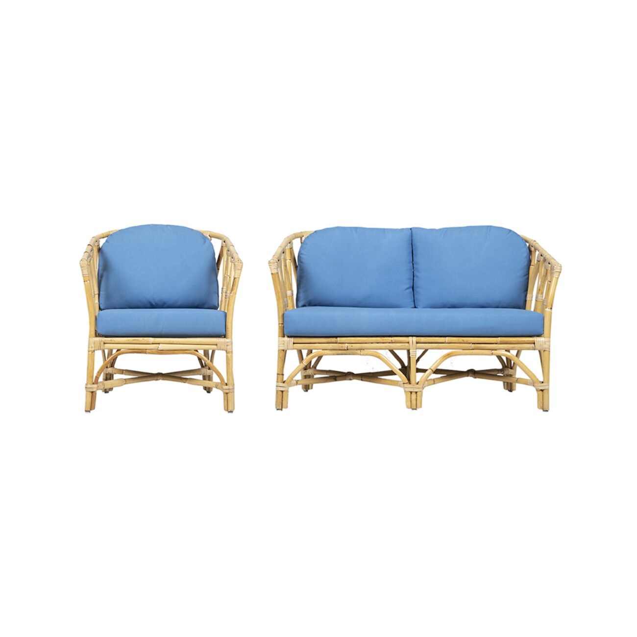 Azure Rattan Sofa Set - Image 9