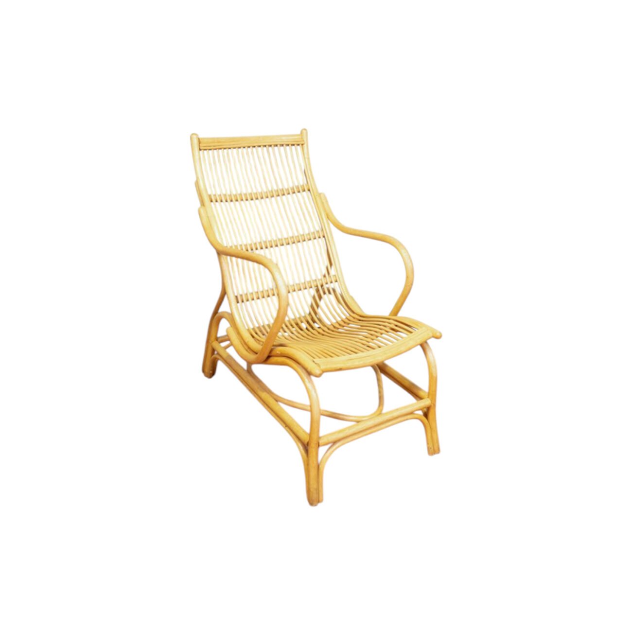 Serena Rattan Lounge Chair