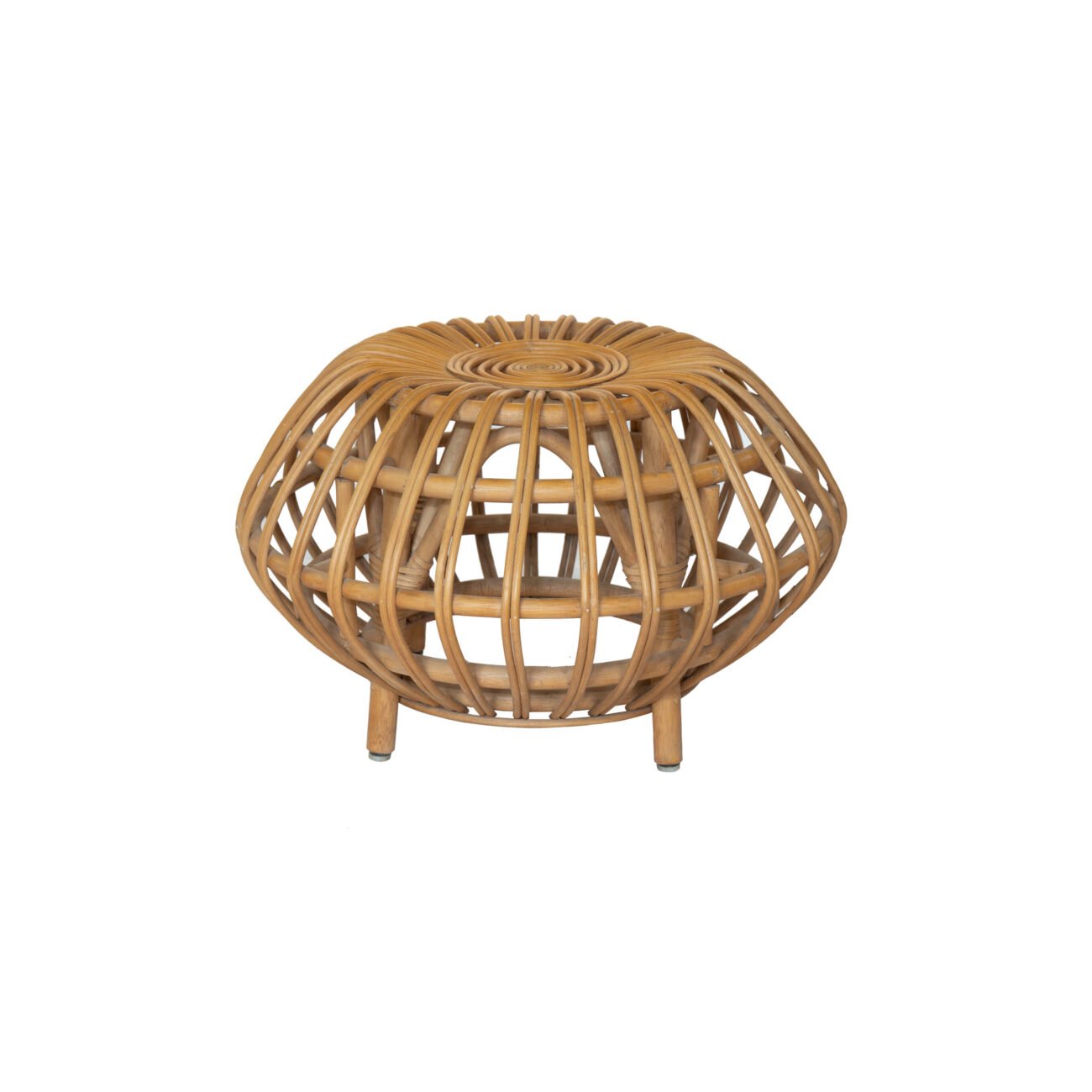 Orbit Rattan Art Table