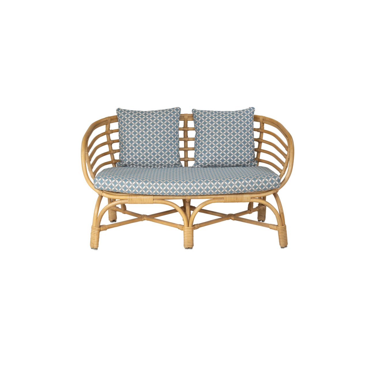 Vineyard Rattan Loveseat - Image 4
