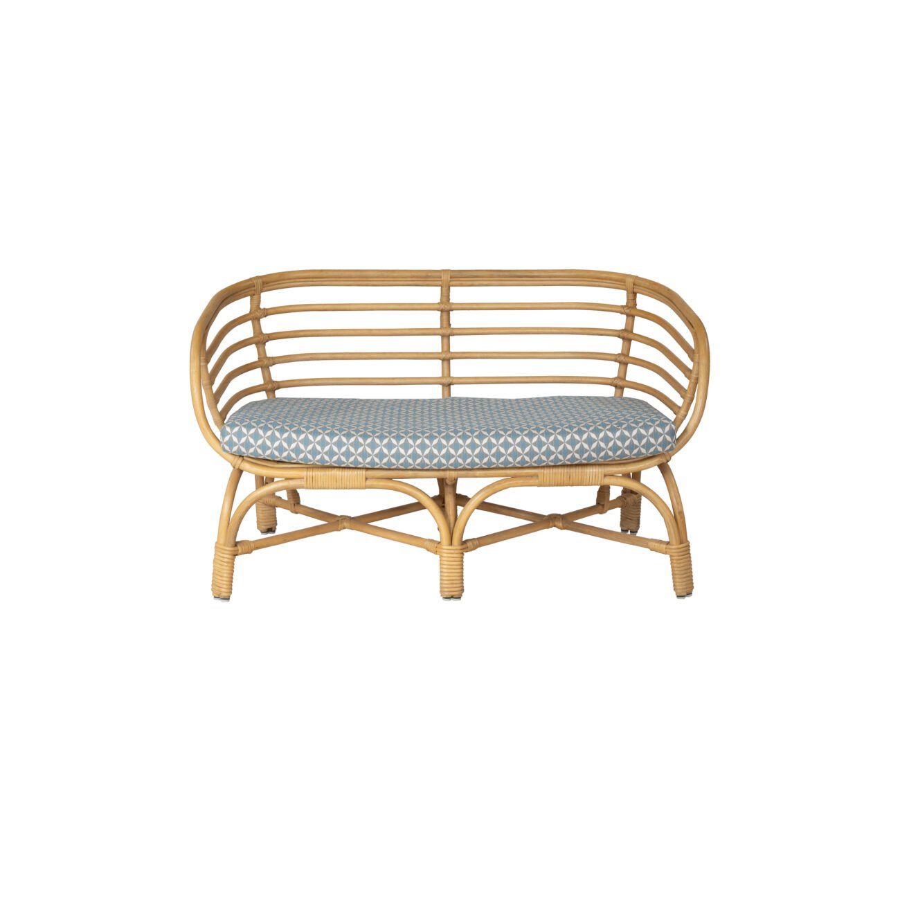 Vineyard Rattan Loveseat - Image 2