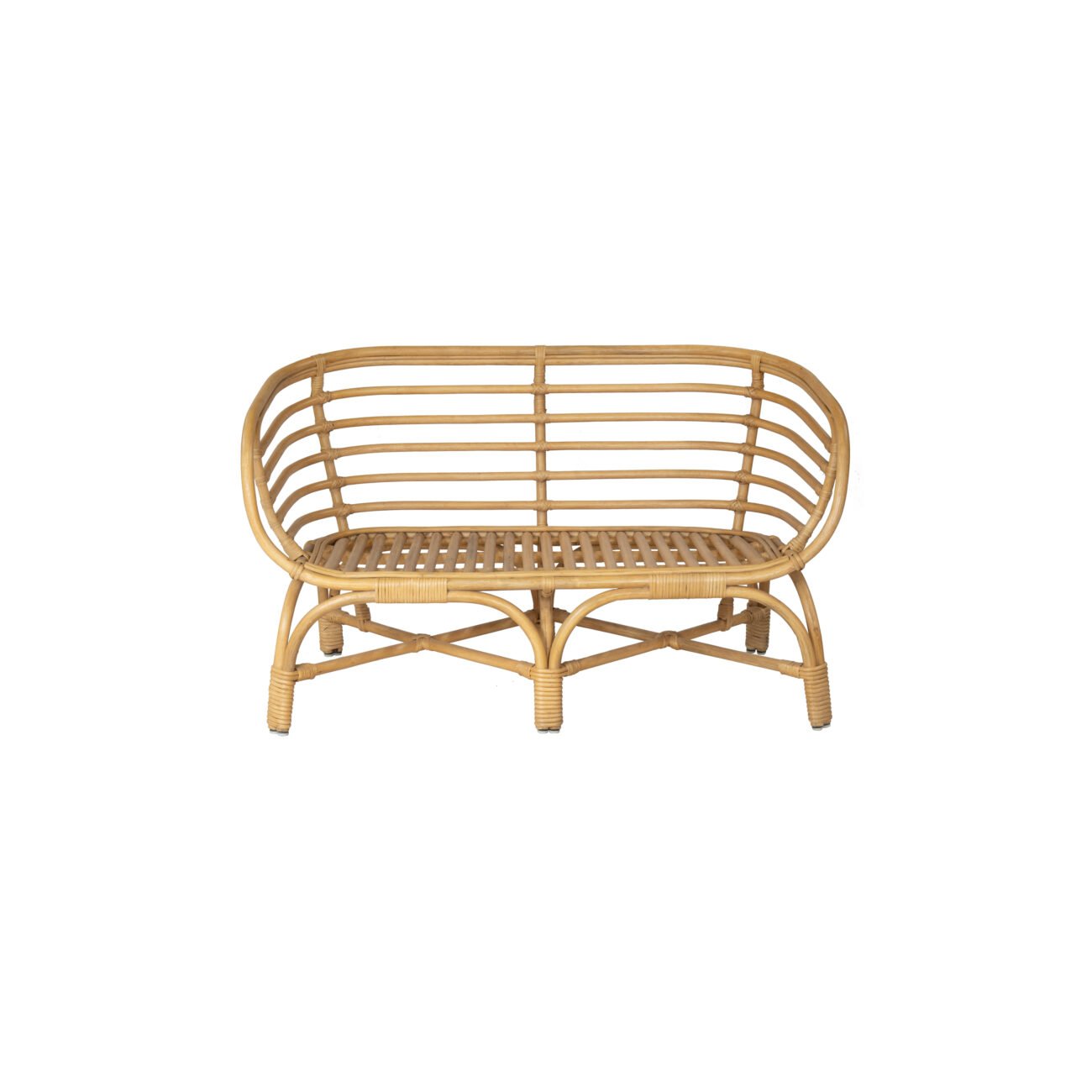 Vineyard Rattan Loveseat