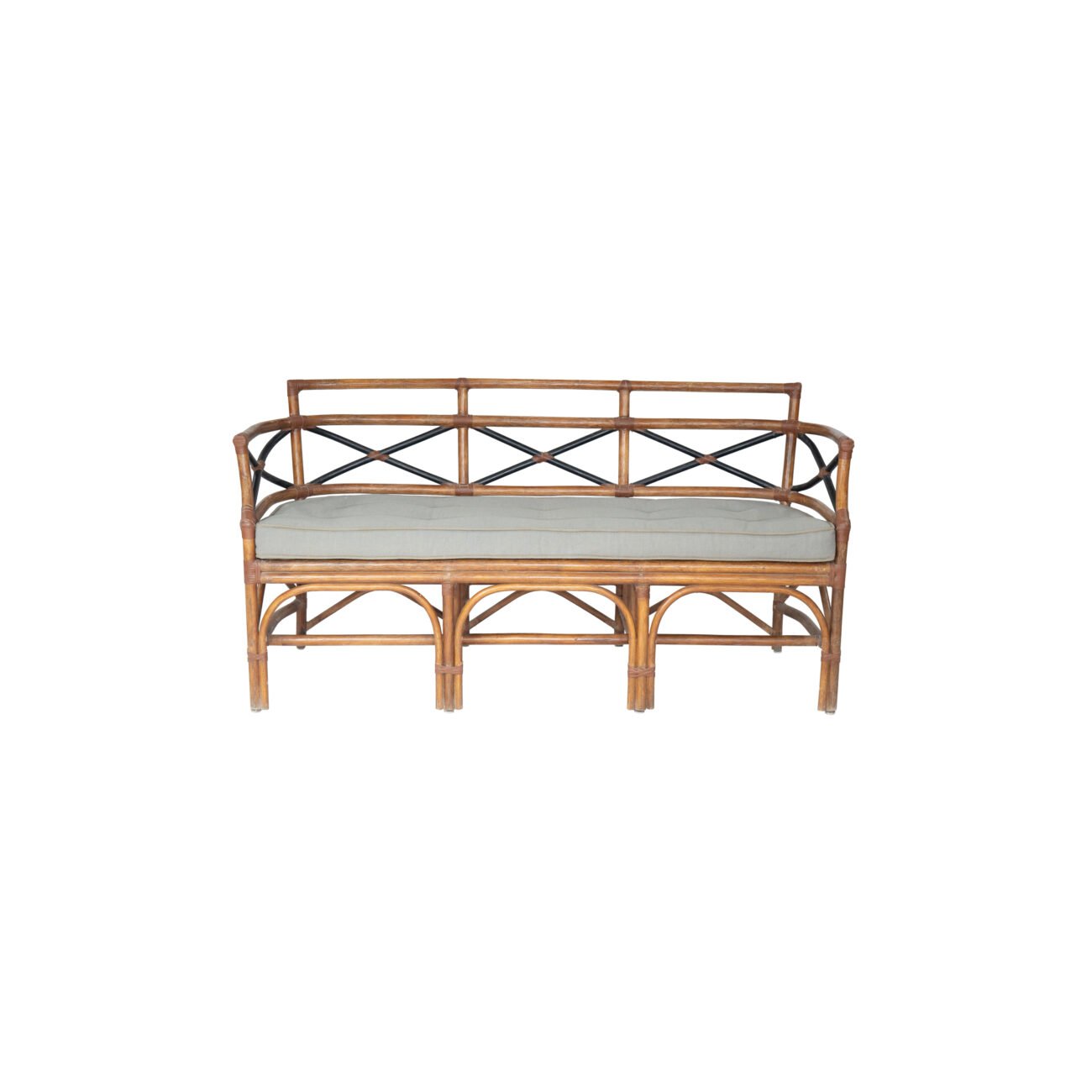 Vineyard 3-Seater Rattan Sofa - Image 3