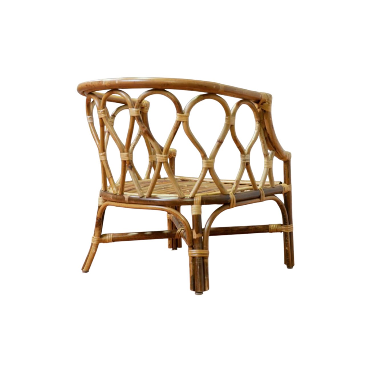 Heritage Loop Rattan Armchair - Image 3