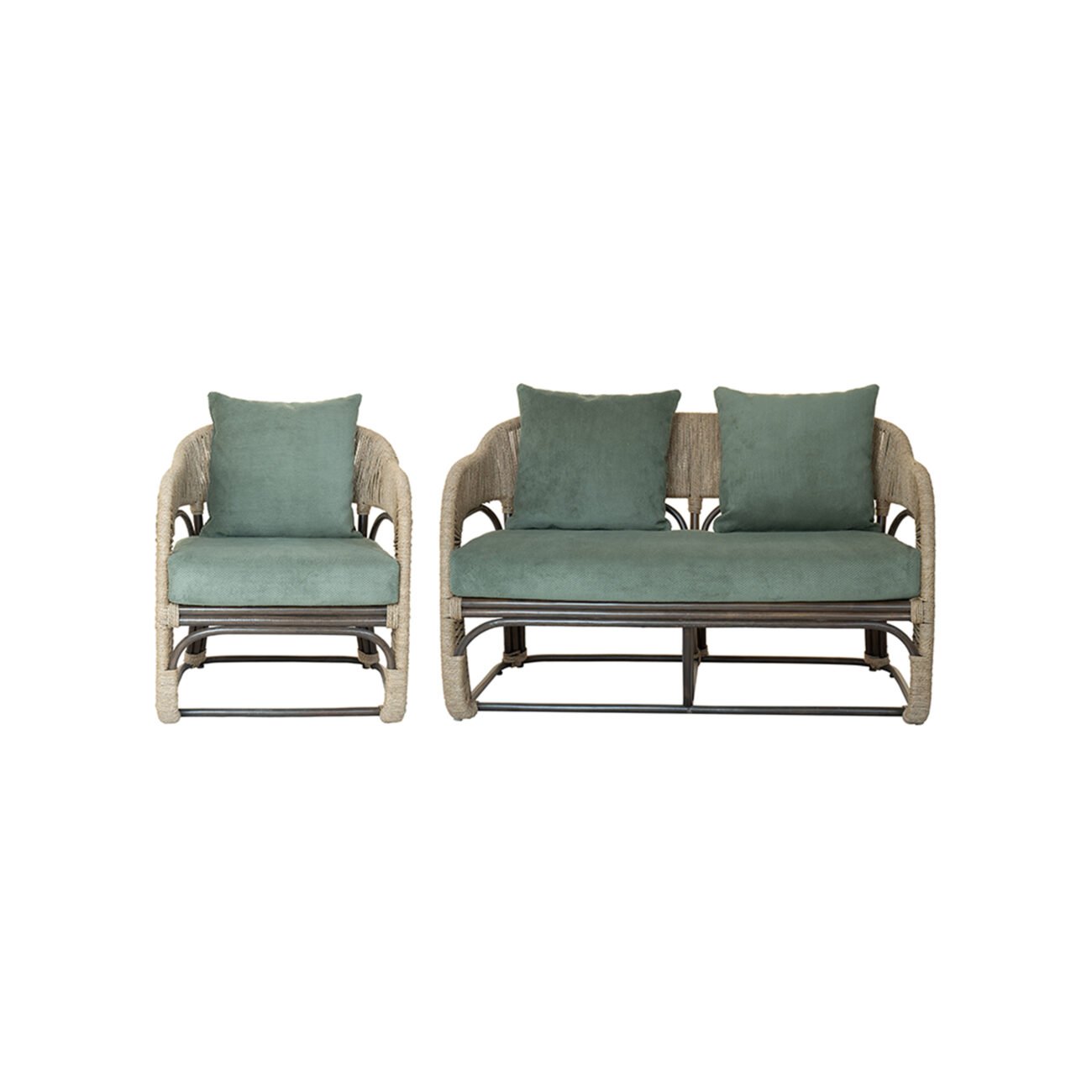 Nuvra Rattan Seating Set - Image 2